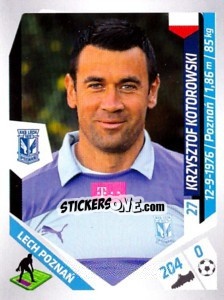 Cromo Kotorowski - Ekstraklasa 2013-2014 - Panini