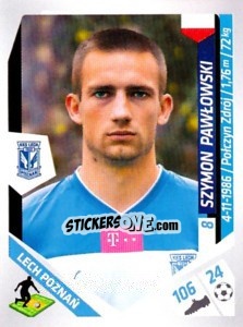Sticker Pawlowski - Ekstraklasa 2013-2014 n. 116 - Panini