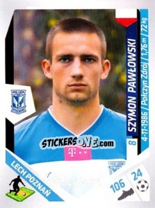 Cromo Pawlowski - Ekstraklasa 2013-2014 - Panini