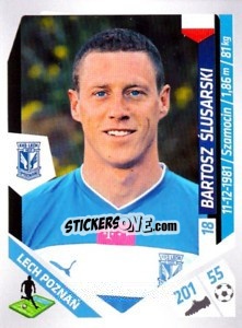 Sticker Slusarski - Ekstraklasa 2013-2014 n. 117 - Panini