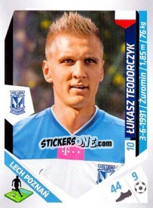 Sticker Teodorczyk - Ekstraklasa 2013-2014 n. 118 - Panini