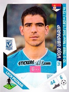 Sticker Ubiparip - Ekstraklasa 2013-2014 n. 119 - Panini