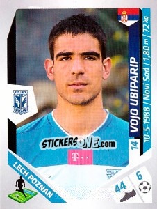 Figurina Ubiparip - Ekstraklasa 2013-2014 - Panini