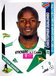 Figurina Oualembo - Ekstraklasa 2013-2014 n. 125 - Panini