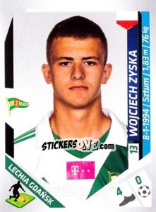 Sticker Zyska - Ekstraklasa 2013-2014 n. 134 - Panini