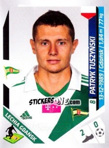 Sticker Tuszynski - Ekstraklasa 2013-2014 n. 135 - Panini
