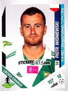 Sticker Wisniewski - Ekstraklasa 2013-2014 n. 136 - Panini
