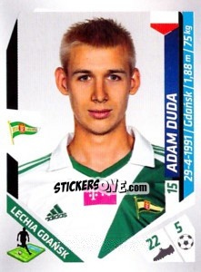 Sticker Duda - Ekstraklasa 2013-2014 - Panini