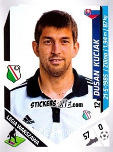 Sticker Kuciak - Ekstraklasa 2013-2014 n. 140 - Panini