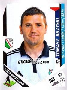 Sticker Brzyski - Ekstraklasa 2013-2014 n. 143 - Panini