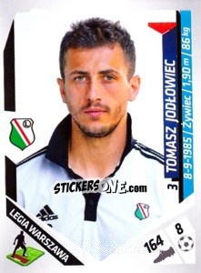 Sticker Jodlowiec - Ekstraklasa 2013-2014 n. 145 - Panini
