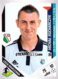 Sticker Kucharczyk - Ekstraklasa 2013-2014 n. 153 - Panini