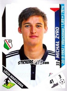 Sticker Zyro - Ekstraklasa 2013-2014 n. 157 - Panini