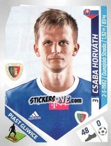 Sticker Horvath - Ekstraklasa 2013-2014 n. 161 - Panini