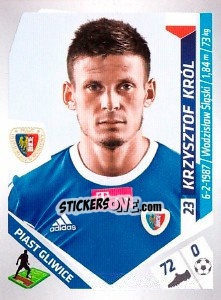 Sticker Krol - Ekstraklasa 2013-2014 n. 163 - Panini