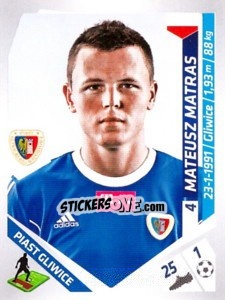 Cromo Matras - Ekstraklasa 2013-2014 - Panini