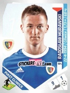 Cromo Murawski - Ekstraklasa 2013-2014 n. 171 - Panini