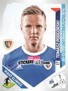 Sticker Podgorski - Ekstraklasa 2013-2014 n. 173 - Panini