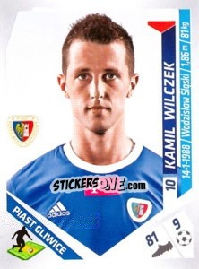 Sticker Wilczek - Ekstraklasa 2013-2014 - Panini