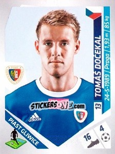 Sticker Docekal - Ekstraklasa 2013-2014 n. 178 - Panini