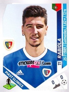 Cromo Rabiola - Ekstraklasa 2013-2014 n. 179 - Panini