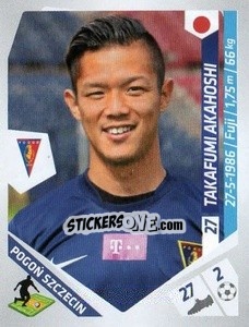 Sticker Akahoshi - Ekstraklasa 2013-2014 n. 208 - Panini