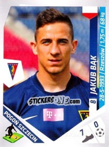 Sticker Bak - Ekstraklasa 2013-2014 n. 210 - Panini