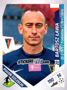 Sticker Lawa - Ekstraklasa 2013-2014 n. 211 - Panini