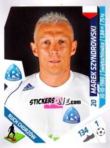 Sticker Szyndrowski - Ekstraklasa 2013-2014 n. 224 - Panini