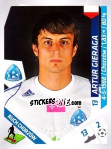 Sticker Gieraga - Ekstraklasa 2013-2014 n. 225 - Panini