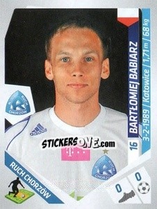 Figurina Babiarz - Ekstraklasa 2013-2014 - Panini