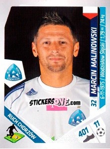 Figurina Malinowski - Ekstraklasa 2013-2014 - Panini