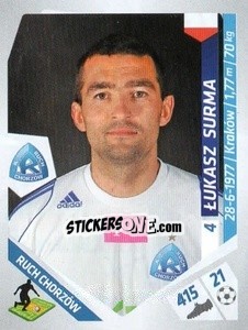 Sticker Surma - Ekstraklasa 2013-2014 n. 233 - Panini