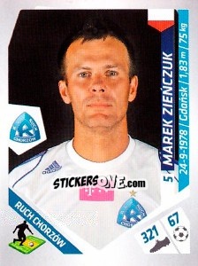 Sticker Zienczuk - Ekstraklasa 2013-2014 - Panini