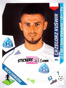 Sticker Kuswik - Ekstraklasa 2013-2014 - Panini