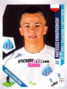 Sticker Kwiatkowski - Ekstraklasa 2013-2014 n. 239 - Panini