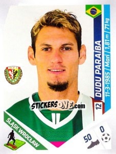 Sticker Paraiba - Ekstraklasa 2013-2014 n. 241 - Panini