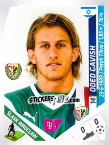 Cromo Gavish - Ekstraklasa 2013-2014 n. 242 - Panini