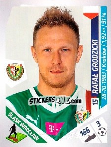 Cromo Grodzicki - Ekstraklasa 2013-2014 n. 243 - Panini