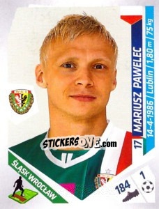 Sticker Pawelec - Ekstraklasa 2013-2014 - Panini