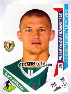 Sticker Kazmierczak - Ekstraklasa 2013-2014 n. 251 - Panini