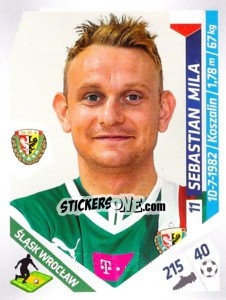 Sticker Mila - Ekstraklasa 2013-2014 n. 253 - Panini