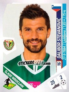 Sticker Stevanovic - Ekstraklasa 2013-2014 - Panini