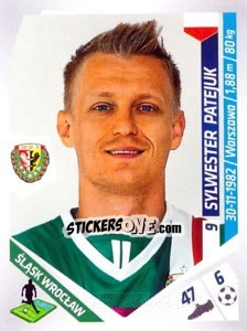Sticker Patejuk - Ekstraklasa 2013-2014 n. 256 - Panini