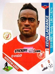 Sticker Lafrance - Ekstraklasa 2013-2014 n. 265 - Panini