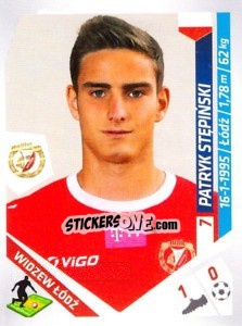 Sticker Stepinski - Ekstraklasa 2013-2014 n. 266 - Panini
