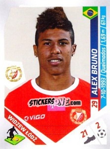 Sticker Bruno - Ekstraklasa 2013-2014 n. 269 - Panini