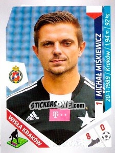 Figurina Miskiewicz - Ekstraklasa 2013-2014 - Panini