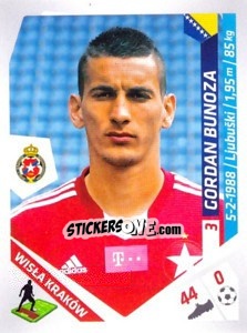 Figurina Bunoza - Ekstraklasa 2013-2014 - Panini