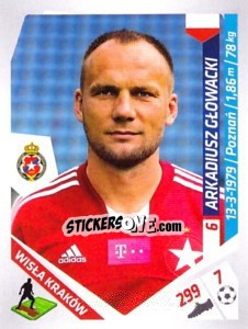 Sticker Glowacki - Ekstraklasa 2013-2014 - Panini